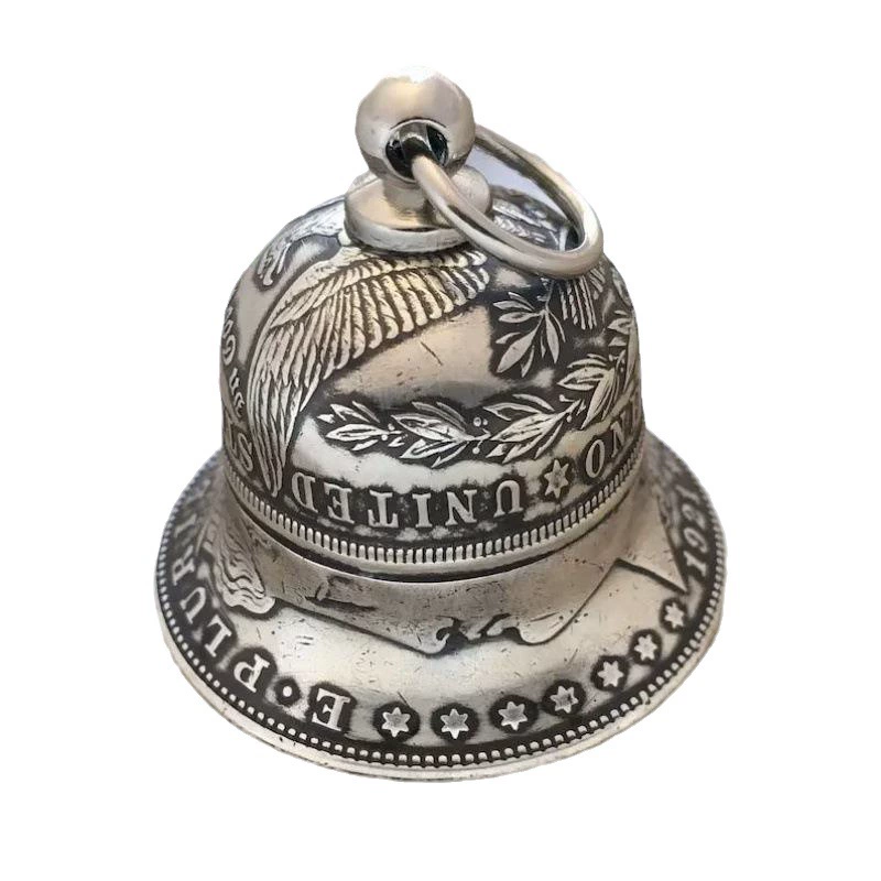 资比 Cross -border Amazon Silver Coin Bell Morgan Silver Dollar -Bell Halloween Decoration