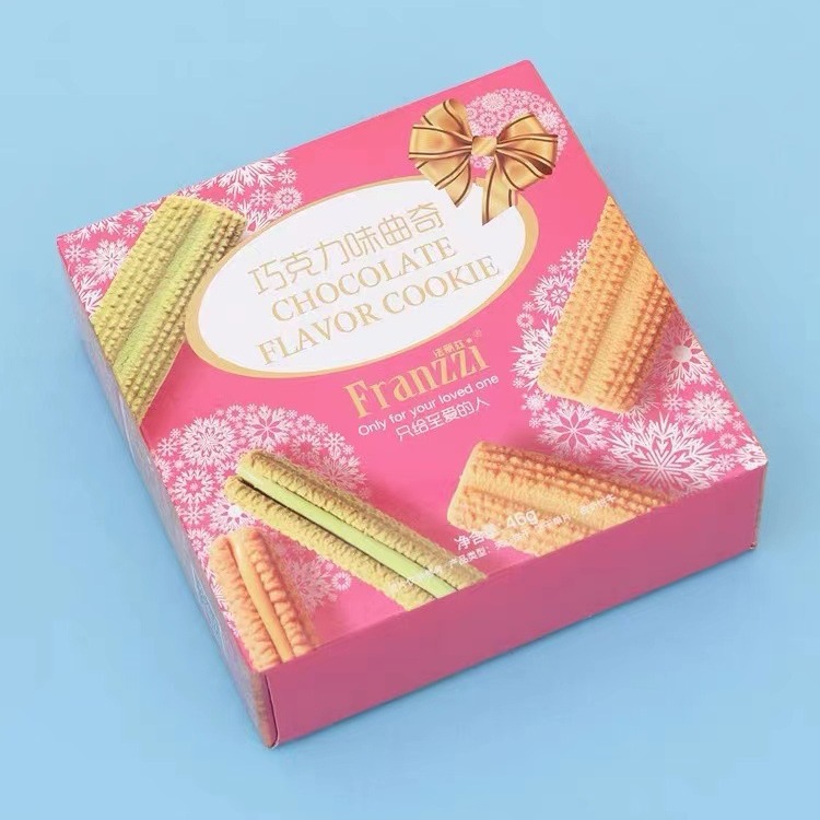 法麗茲巧克力味曲奇夾心餅乾辦公室休閒食品結婚喜餅零食大批發