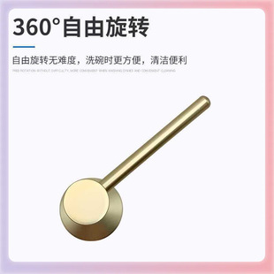 ✅ Manufacturer Wholesale Kitchen and Bathroom Accessories Sink Soap Dispenser Copper Gold Pump Head Dishwashing Liquid Manual Press Soap