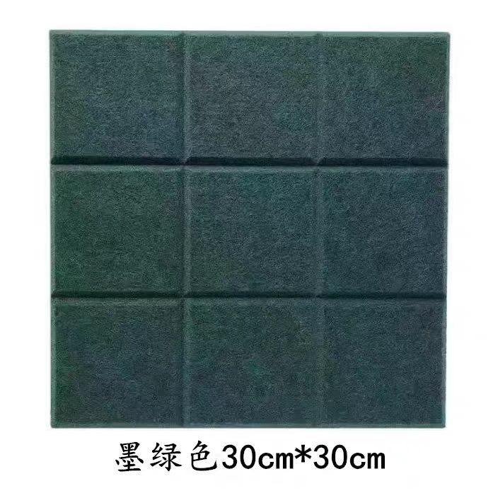 Tablero de fieltro de lana de cuadrícula de nueve cuadrados de forma especial, tablero de mensajes de jardín de infantes, foto de pantalla, pared de fondo, pegatinas de pared de color de cuadrícula pequeña nórdica