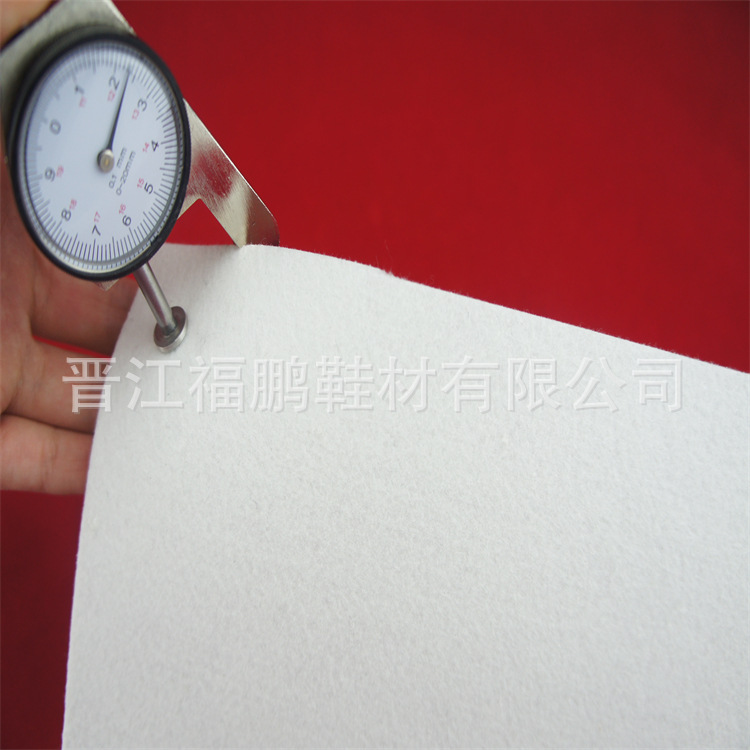 拉力好PK1.0mm不织布0.8mm各种颜色黑色无纺布适合各种鞋型环保