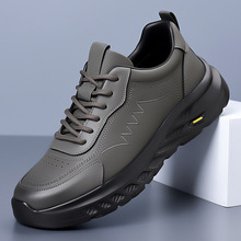 2025年秋冬新款运动鞋系带男士休闲鞋男鞋潮流青年时尚鞋一件代发