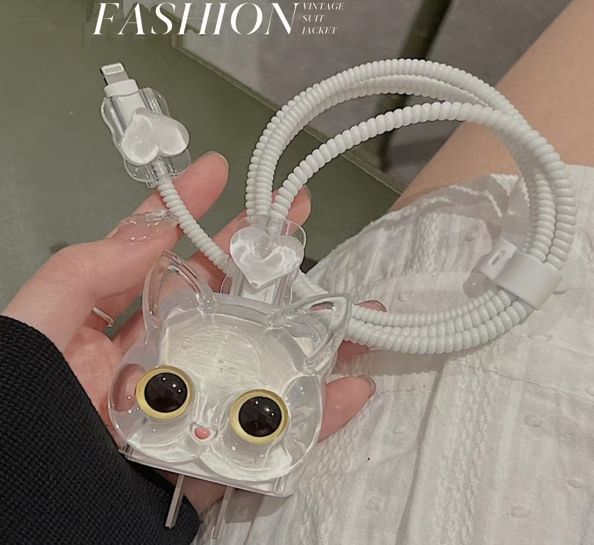 Para Apple 14 línea de datos cubierta protectora iPhone13 cargador cabezal 12promax bobinado estuche para iPad