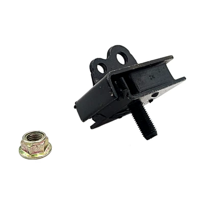 Motorcycle engine and accessories shock absorber mounting component