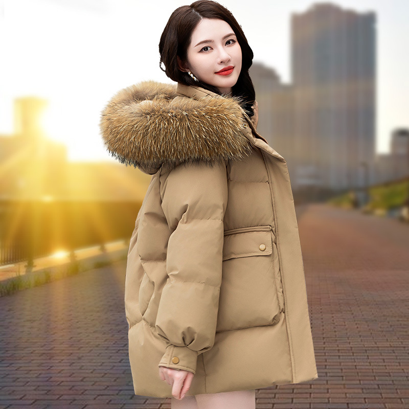 카키[너구리털 칼라]
