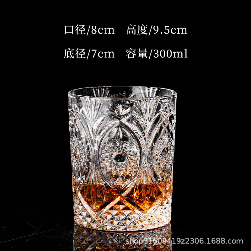 ヨーロッパ式水晶ガラスカップ家庭用洋杯ウイスキーカップセット創意大ビールカップ焼酎|undefined