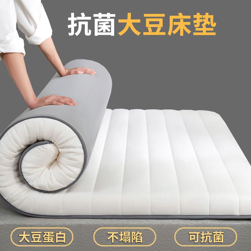 Nantong factory direct mattress cushion soybean fiber mattress double household sleeping mat single student dormitory mattress