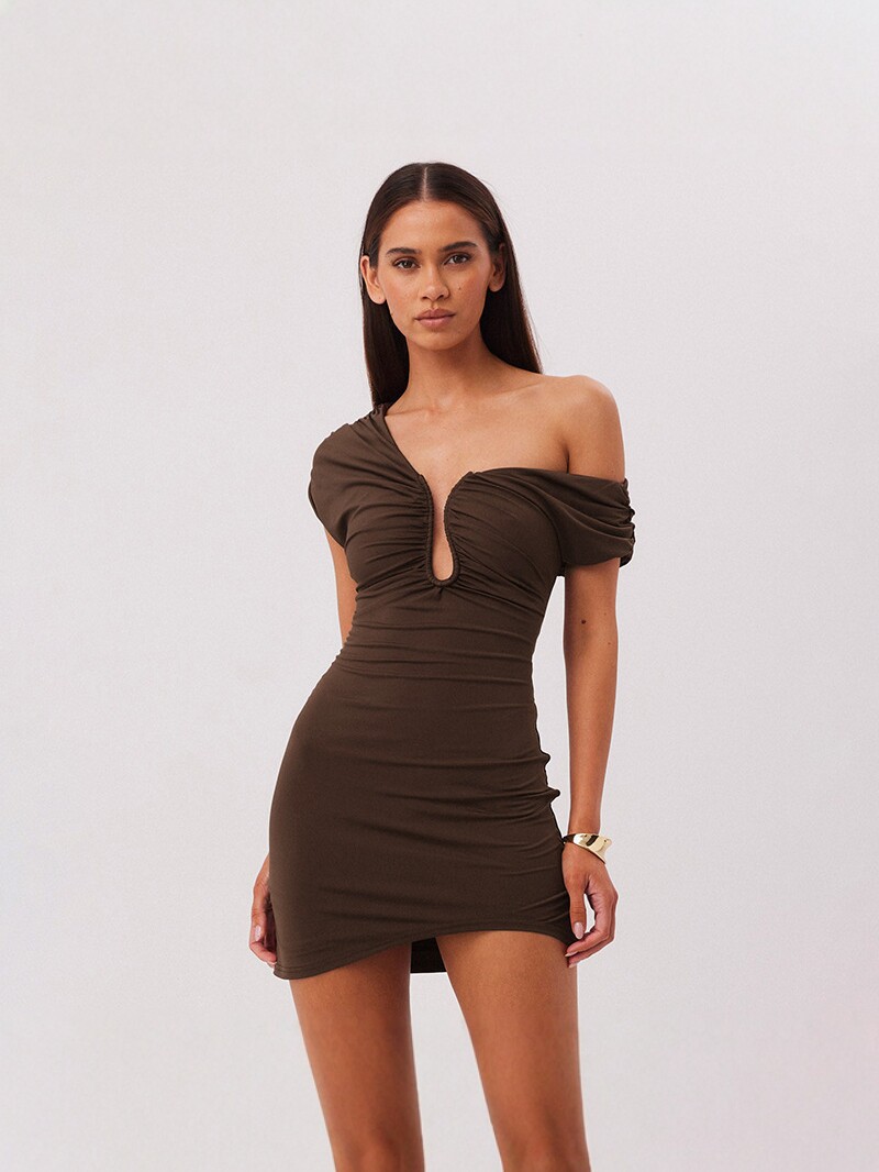 European and American 2026 Summer New Foreign Trade Women's Clothing, Elegant Solid Color Sleeveless Hollow-Out Pleated Slim-Fit Bodycon Dress for Women