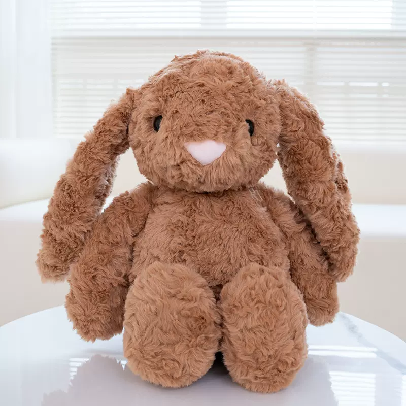 海利伟长耳兔毛绒玩具小兔子公仔玩偶安抚布娃娃儿童抱睡生日礼物