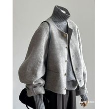 �p����q��ɫ�̿����Ӵ���Ů�ﶬ2025���¿�ë�������OӋ��С����