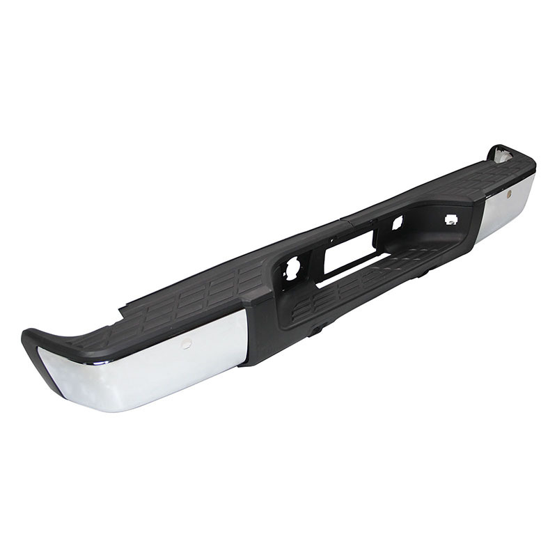 Aplicable a Chevrolet 08-13 Silverado parachoques traseros Solode original con agujeros de radar galvanizados