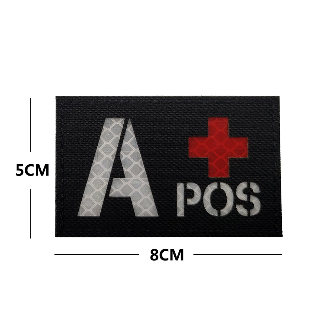 Retroreflective big badge, night travel patch, helmet