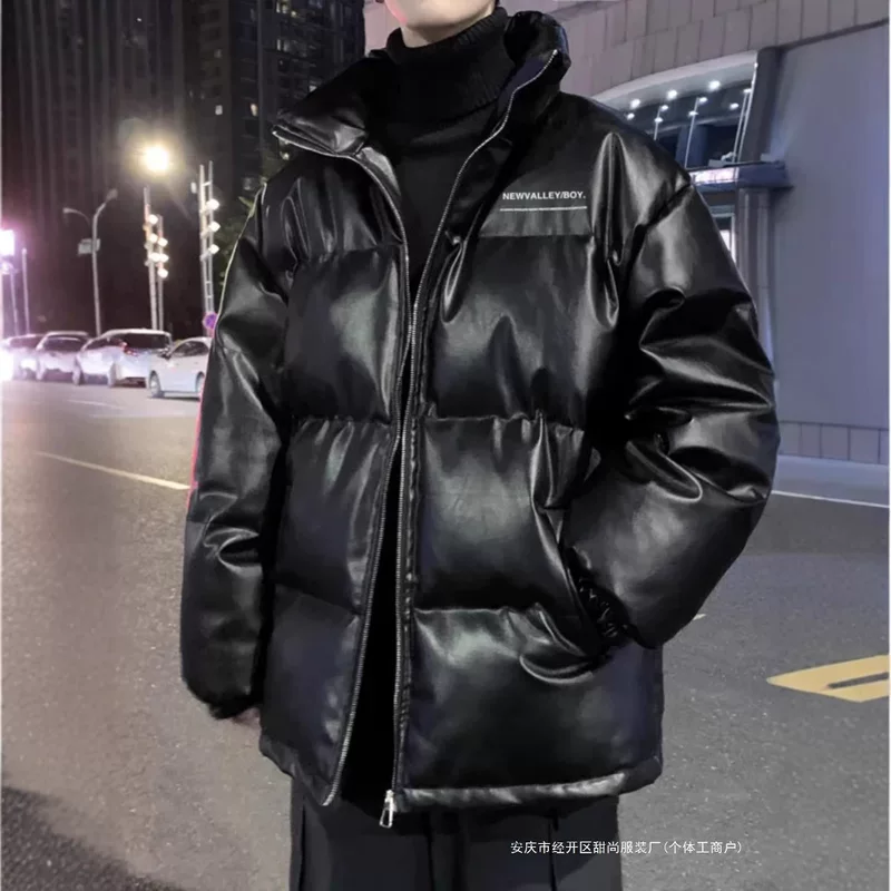 Polyurethane Korean demi-season keep warm down jacket, increased thickness, for beloved