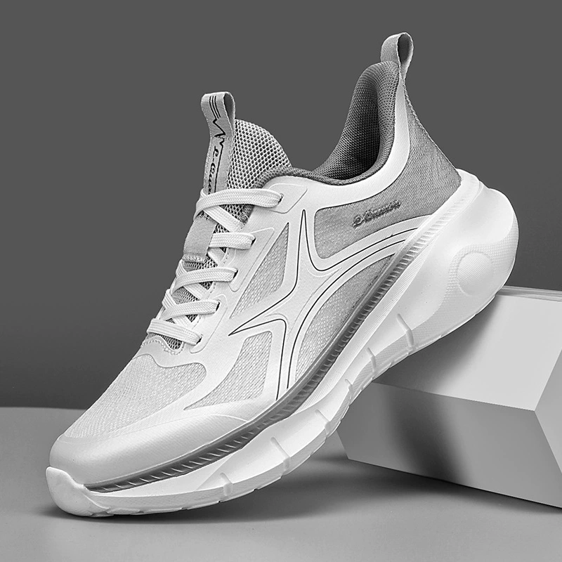 Трансграничная обувь с широким носком для мужчин и женщин летом и осенью, легкая обувь для ходьбы, дышащая повседневная спортивная обувь для пар на мягкой подошве с мягкой подошвой.