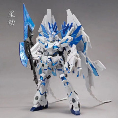 星動現物HG1/144塗装完璧ユニコーン報喪女妖フェニックスガンダム組立モデル
