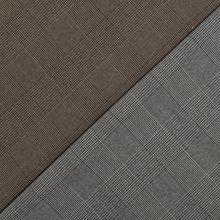 TR色织斜纹双弹千鸟格港风复古西装休闲连衣裙箱包鞋帽装饰面料