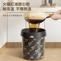 Light Luxury Household Drawstring Trash Bags for Kitchen, Large Capacity, Thickened, Leak-Proof, High-Temperature Resistant, Large Closure, Hand-Held Trash Bags