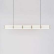 现代简约一字吊灯 创意设计师餐厅吧台装饰艺术灯具个性卧室led灯