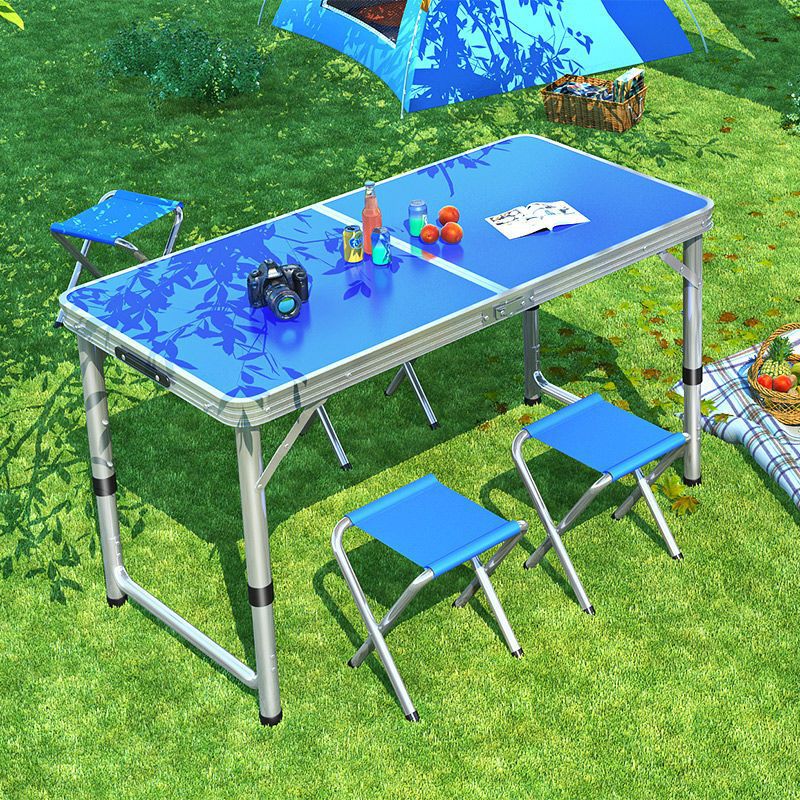 Mesa Mercado nocturno Puesto de polvo de hielo Mesa simple Camping al aire libre para comer Mesa portátil Puesto multifuncional Mesa plegable especial