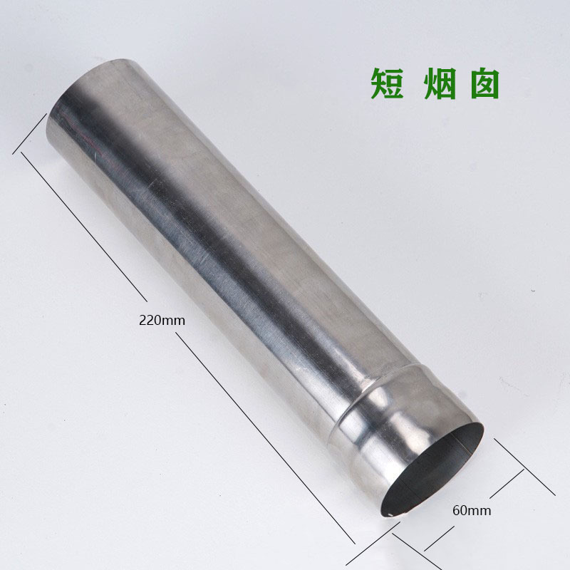 Accesorios de acero inoxidable anti-Marte chimenea aislamiento térmico red de fábrica directa de humo tubería tienda de campaña de bloqueo de humo de camping de alta temperatura vidrio resistente