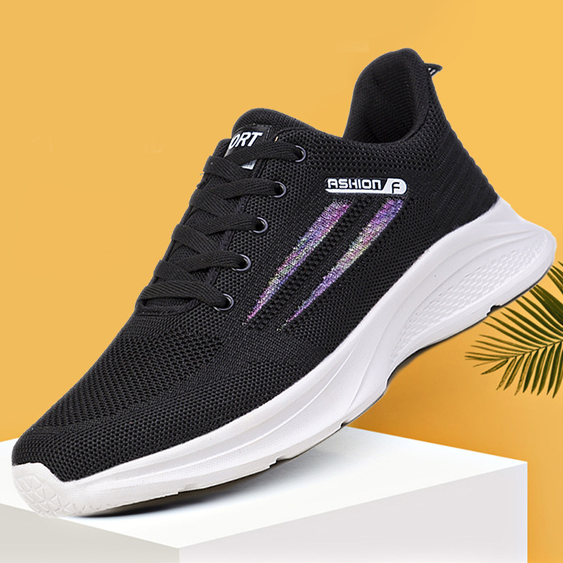 Lovers' sneakers 2022 summer and autumn new style fish fly woven