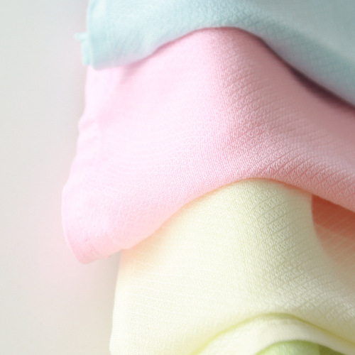 Factory direct sale baby bib triangular scarf children's bamboo fiber gauze small square handkerchief nursing towel Class A