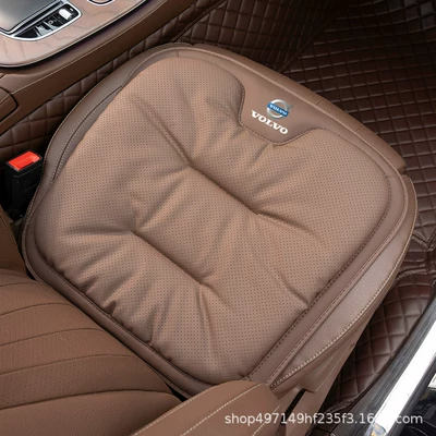 Ventilation Small Three-Piece Set, Universal seat cover - chestnut-brown-nappa-leather-one-seat-in-the-front-row-4646
