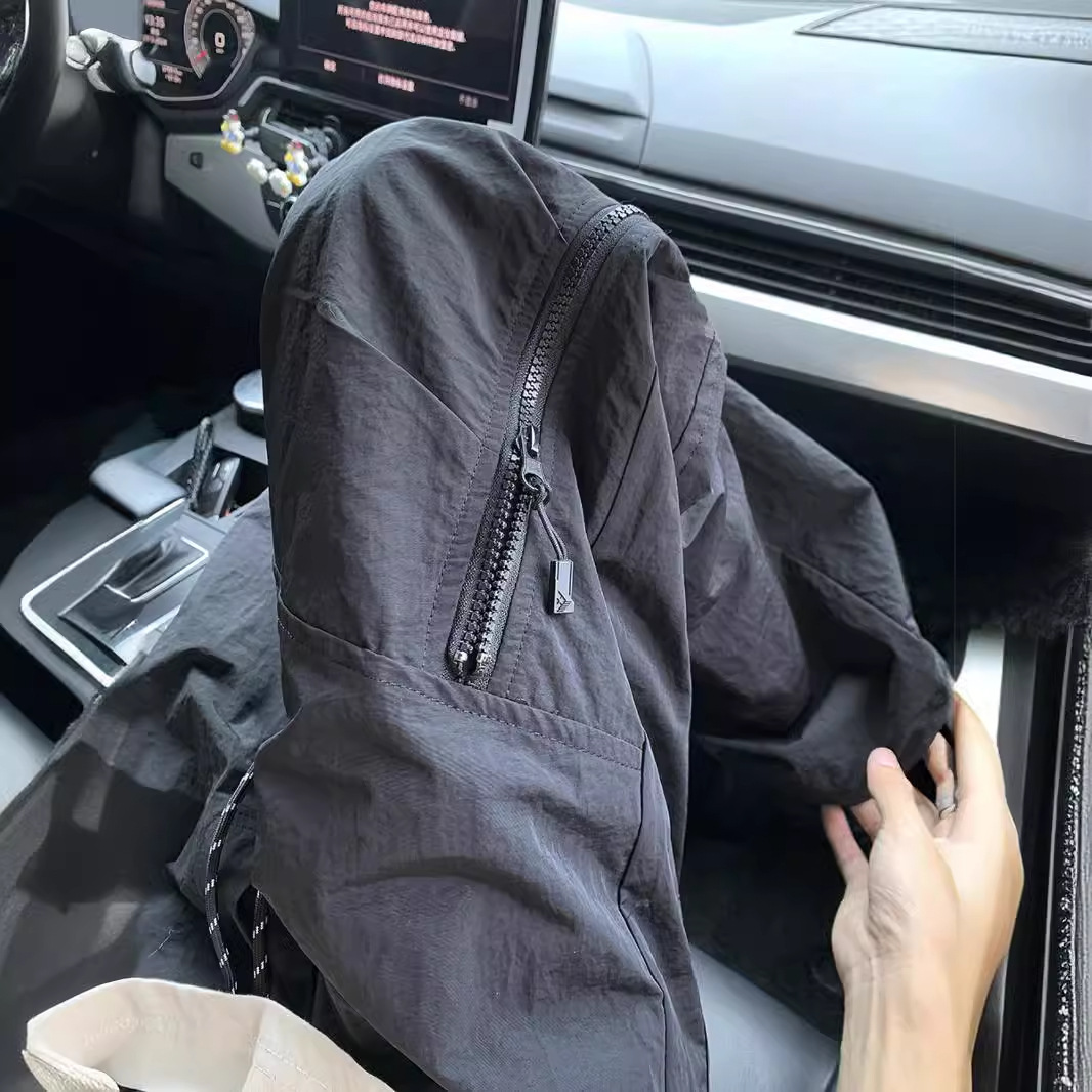 American Military Green Cargo Pants Men's Summer Windproof Functional Assault Pants Side Zipper Professional Hiking Pants