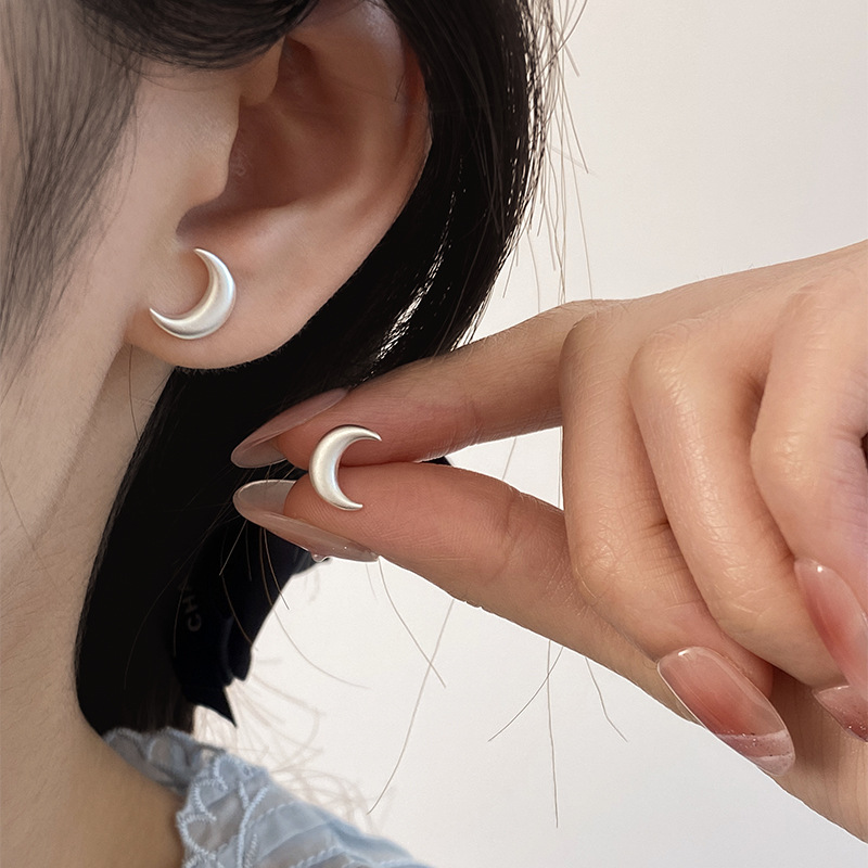 2g Weight 925 Sterling Silver Ear Needle Material 1 Piece 925 Sterling Silver Geometric Ear Studs