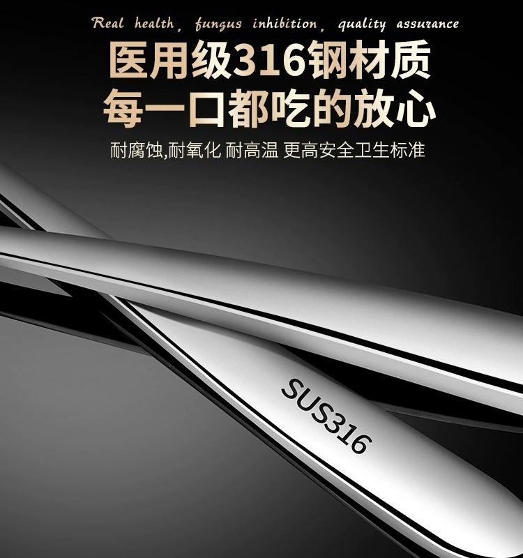 316 cuchillos y tenedores cucharas de acero inoxidable estilo europeo set de cubiertos de carne cuchillos y tenedores de cubiertos domésticos otros