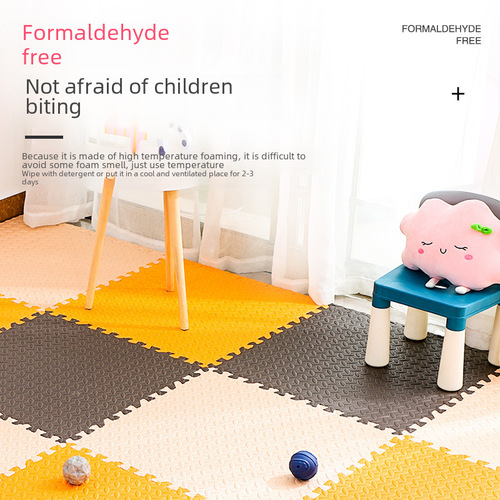 New foam floor mat large size splicing anti-slip living room baby crawling mat bedroom children crawling mat wholesale