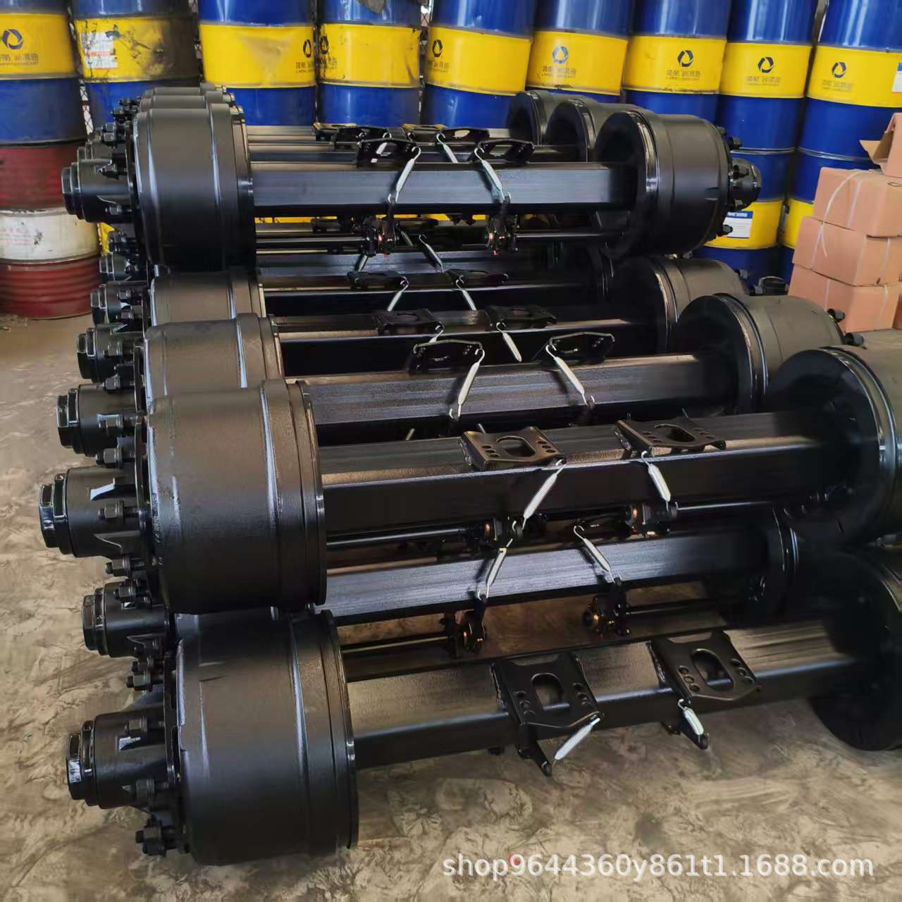 The Manufacturer Supplies High-Quality 16t Semi-Trailer Axles, Trailer Axles, American-Style Extended Wheelbase Axles, and Affordable Parts