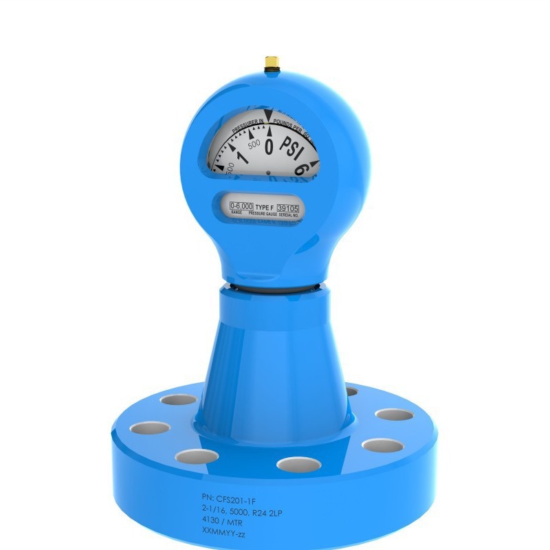 2-1/16 法兰式泥浆压力表法兰式耐震压力表其他法兰尺寸可做