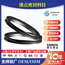 沸点V型圈旋转动密封橡胶圈用VA/VS型丁腈三元乙丙氟胶水封密封圈