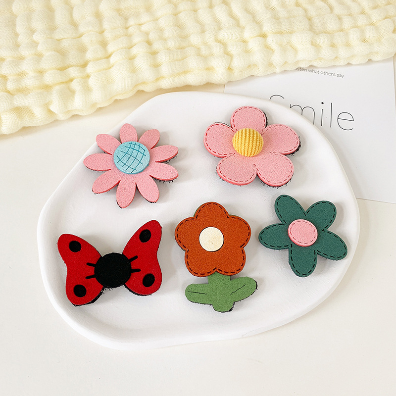 Fruit Velcro Broken Hair Stickers