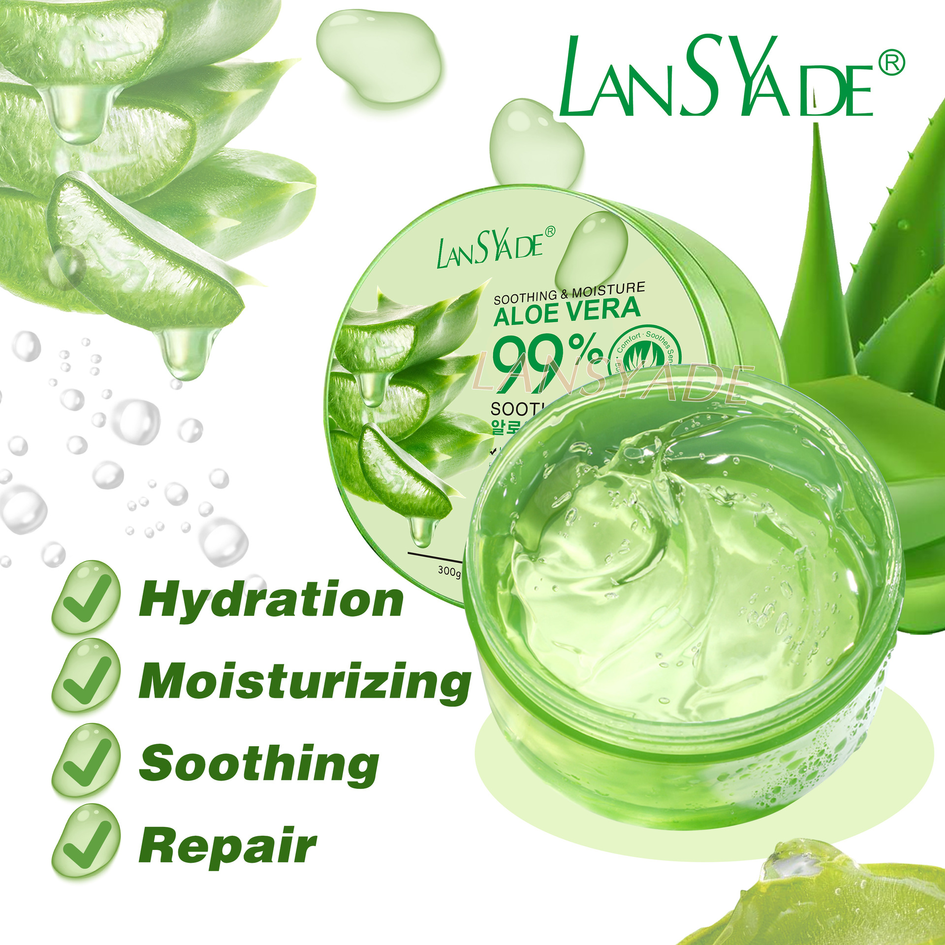 moisturizing aloe vera gel