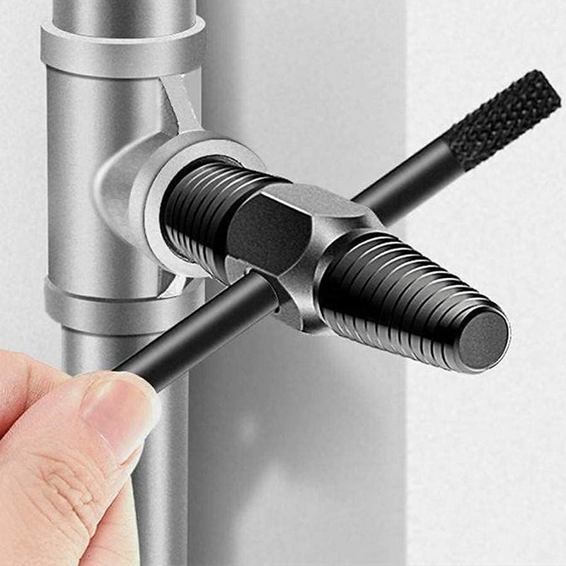 Faucet broken wire extraction screw broken faucet water pipe reverse wire extraction broken head tap extraction artifact