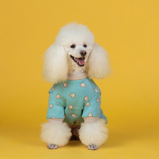 Pet clothes autumn and winter new cotton elastic thickened dog four-legged clothes Teddy puppy clothes warm wholesale