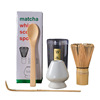 Matcha, mixing stick, Japanese tools set, ceramics, 3 piece set