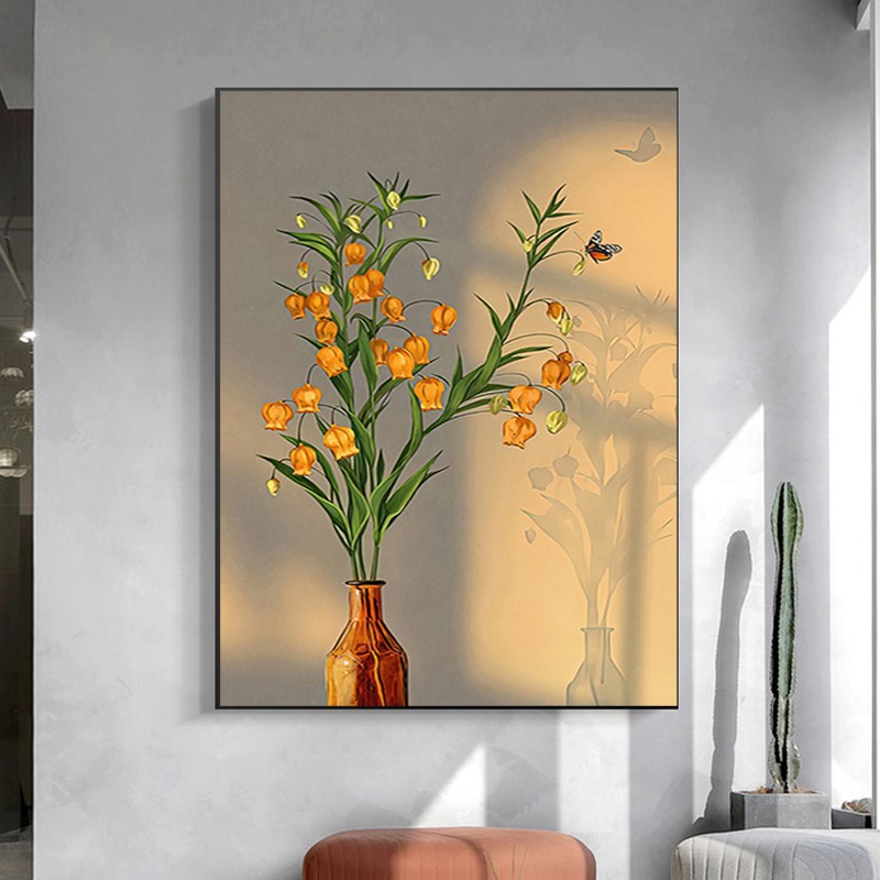 Pasillo sala de estar decoración sofá fondo pintura mural dormitorio comedor puerta de entrada cabecera comedor escalera mural image 18