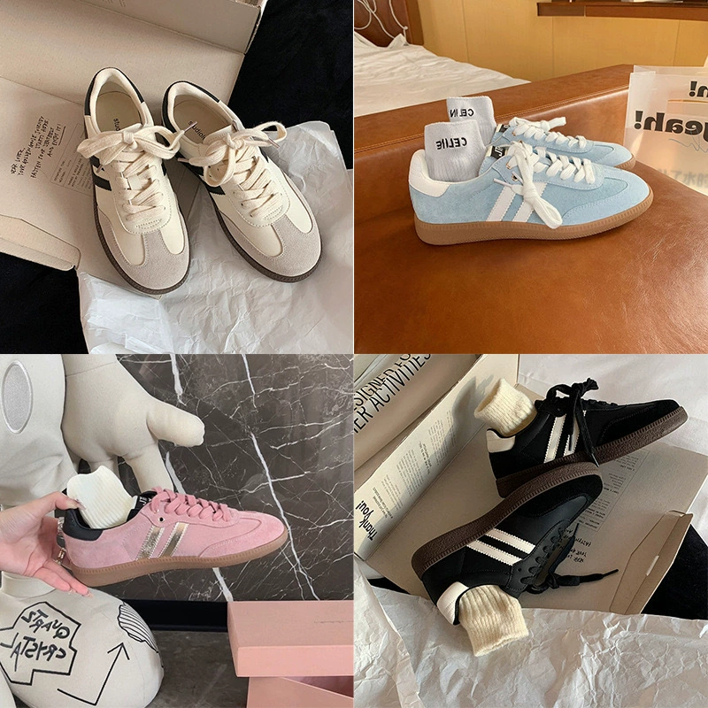 Пятно ~ Три брусья виноградная мама с одной и той же винтажной дикой игрой с толстым дном повседневная спортивная доска обувь для женщин