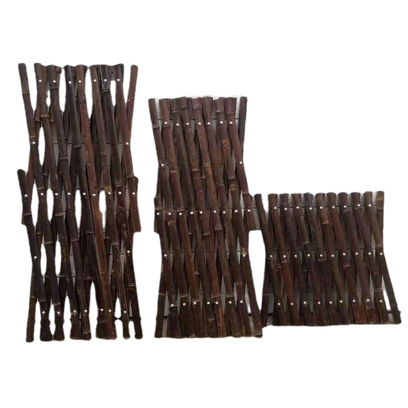 Забор бамбуковый зеленый 40x180 см