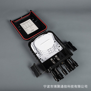 8-core Pre-connected Fiber Optic Fiber Optic Box ODP Easy-to-operate Round Fiber Terminal Box for Corridor Wall Hanging
