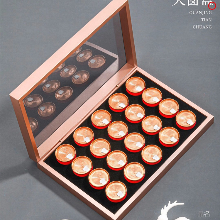 小罐茶茶叶包装礼盒岩茶肉桂礼盒大红袍通用小罐茶红茶绿茶包装盒