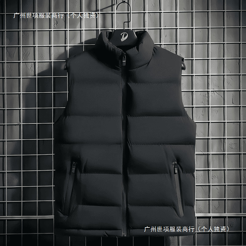 Clearance Sale down Cotton Vest for Men, Thickened and Warm, Large Size Outerwear Vest Jacket Clearance Sale down Cotton Vest for Men, Thickened and Warm, Large Size Outerwear Vest Jacket