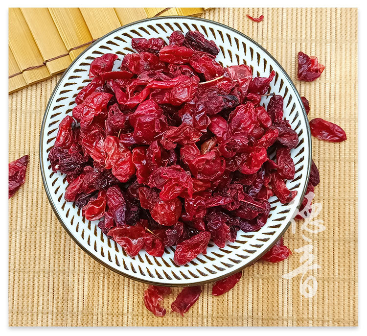 Dried Cornus Fruit Shan Zhu Yu 500g Bulk Whole Dried Asiatic Dogwood Fruit for Decoction and Herbal Tea quality and texture