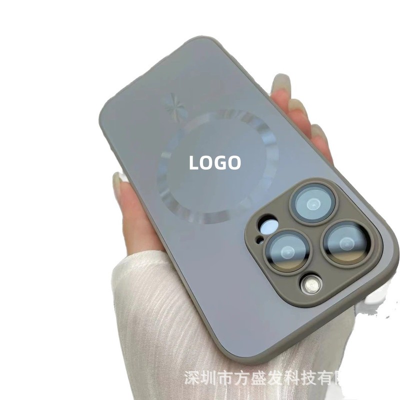 iPhone17promax用ケース、磁気吸着AGナノマット肌触りレンズフィルム、Apple16保護ケース|undefined