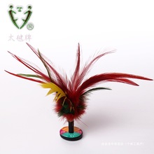 教委指定 中小学生比赛鸡毛毽子太仓牌毽球花毽新建-