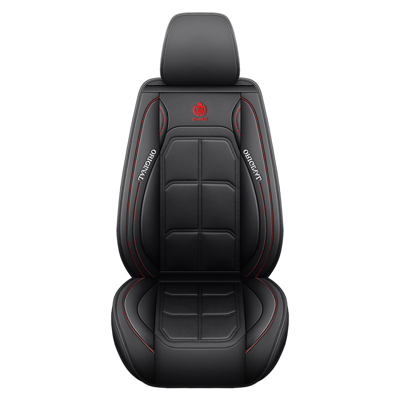 Fabricantes transfronterizos para cojines de automóviles, cubierta de asiento de cuero de cuatro estaciones de moda empresarial simple.