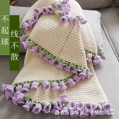 ブーケブランケット材料バッグ毛糸団ギフト材料バッグdiyプチギフト手作り専用糸铃花バラ